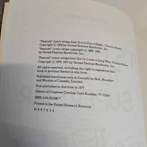 Its Great To Be A Super Star Peanuts Parade Book Charles Schulz 1979 Vintage - Picture 5 of 8